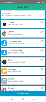 تحميل College Proxy أدوات لنظام أندرويد لقطة شاشة 3