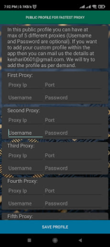 تحميل College Proxy أدوات لنظام أندرويد لقطة شاشة 4