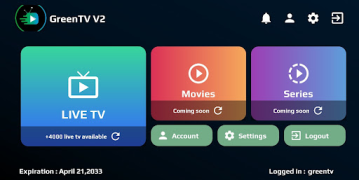 تحميل GreenTV V2 مشغلات الفيديو والمحررين لنظام أندرويد لقطة شاشة 4