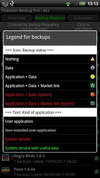 تحميل Titanium Backup أدوات لنظام أندرويد لقطة شاشة 3