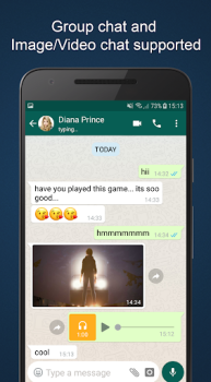 تحميل Fake Chat ChatsMock Text Prank وسائل الترفيه لنظام أندرويد لقطة شاشة 3
