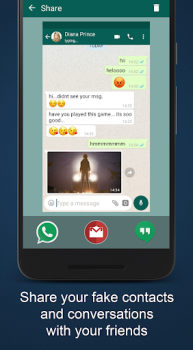 تحميل Fake Chat ChatsMock Text Prank وسائل الترفيه لنظام أندرويد لقطة شاشة 7