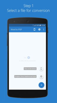 تحميل Word to PDF عمل لنظام أندرويد لقطة شاشة 2