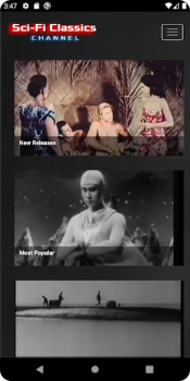 تحميل Sci-Fi Classic Movies Channel وسائل الترفيه لنظام أندرويد لقطة شاشة 2