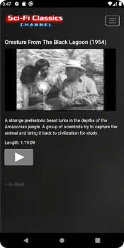 تحميل Sci-Fi Classic Movies Channel وسائل الترفيه لنظام أندرويد لقطة شاشة 4