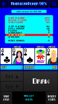تحميل American Poker 90's Casino كازينو لنظام أندرويد لقطة شاشة 2