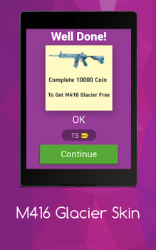 تحميل M416 Glacier Skin الألغاز لنظام أندرويد لقطة شاشة 2