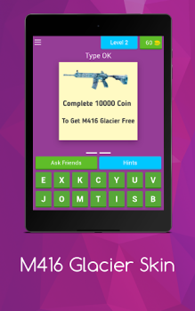 تحميل M416 Glacier Skin الألغاز لنظام أندرويد لقطة شاشة 3