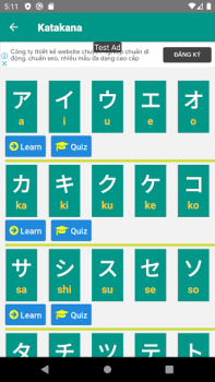 تحميل Kana App التعليم لنظام أندرويد لقطة شاشة 6
