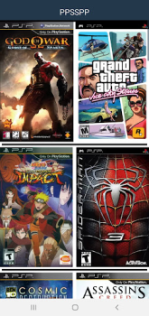 تحميل PSP PS2 - Games Emulator وسائل الترفيه لنظام أندرويد لقطة شاشة 3