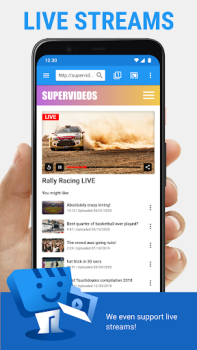 تحميل Web Video Cast | تصفح بالتلفاز مشغلات الفيديو والمحررين لنظام أندرويد لقطة شاشة 5