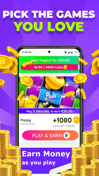 تحميل PLAYTIME - Earn Money Playing وسائل الترفيه لنظام أندرويد لقطة شاشة 2