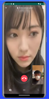 تحميل Video Call Cewek Jepang Cantik وسائل الترفيه لنظام أندرويد لقطة شاشة 3
