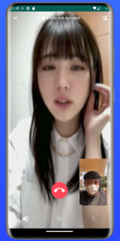 تحميل Video Call Cewek Jepang Cantik وسائل الترفيه لنظام أندرويد لقطة شاشة 6