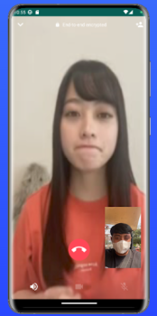 تحميل Video Call Cewek Jepang Cantik وسائل الترفيه لنظام أندرويد لقطة شاشة 7