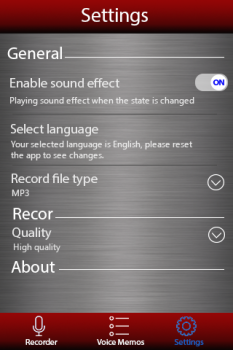 تحميل Voice recorder الموسيقى والصوت لنظام أندرويد لقطة شاشة 4
