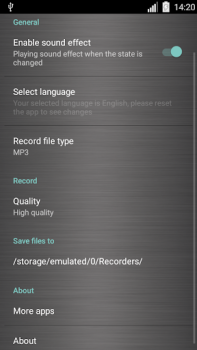تحميل Voice recorder الموسيقى والصوت لنظام أندرويد لقطة شاشة 7