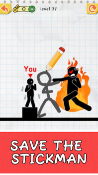 تحميل Draw 2 Save: Stickman Puzzle الألغاز لنظام أندرويد لقطة شاشة 7