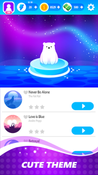 تحميل Catch Tiles: Piano Game موسيقى لنظام أندرويد لقطة شاشة 3