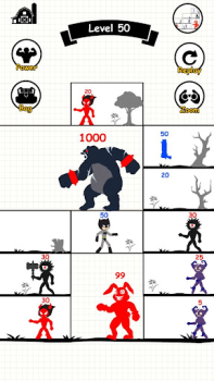تحميل Stick Fight: Endless Battle الاستراتيجيات لنظام أندرويد لقطة شاشة 3