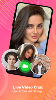 تحميل Live Video Call - Global Call وسائل الترفيه لنظام أندرويد لقطة شاشة 3
