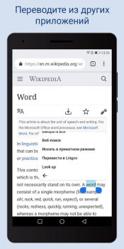 تحميل Lingvo Dictionaries Offline الكتب والمراجع لنظام أندرويد لقطة شاشة 6