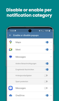 تحميل Disable Notification Popups أدوات لنظام أندرويد لقطة شاشة 4