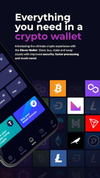 تحميل Klever Wallet: Bitcoin, Crypto المالية لنظام أندرويد لقطة شاشة 2
