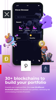 تحميل Klever Wallet: Bitcoin, Crypto المالية لنظام أندرويد لقطة شاشة 3