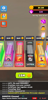 تحميل TCG Hyper Card Idle Streamer ألعاب اللوح لنظام أندرويد لقطة شاشة 5