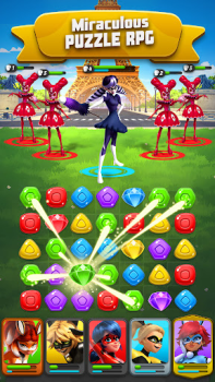 تحميل Miraculous Puzzle Hero Match 3 ألعاب عارضة لنظام أندرويد لقطة شاشة 5