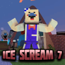 تحميل  MCPE Ice Scream 7 mod addon