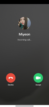 تحميل (G)I-DLE Fake Video Call, Chat وسائل الترفيه لنظام أندرويد لقطة شاشة 2
