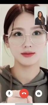 تحميل (G)I-DLE Fake Video Call, Chat وسائل الترفيه لنظام أندرويد لقطة شاشة 4