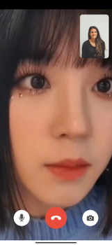 تحميل (G)I-DLE Fake Video Call, Chat وسائل الترفيه لنظام أندرويد لقطة شاشة 5
