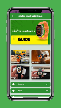 تحميل x8 ultra smart watch Guide التعليم لنظام أندرويد لقطة شاشة 7