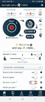 تحميل تعلم اللغات الأجنبية I-SAiD التعليم لنظام أندرويد لقطة شاشة 3