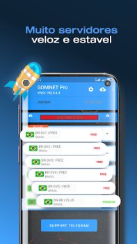 تحميل GDMNET Pro - Client VPN - SSH أمور تافهة لنظام أندرويد لقطة شاشة 2