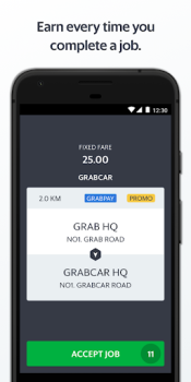 تحميل Grab Driver: App for Partners الخرائط والملاحة لنظام أندرويد لقطة شاشة 2