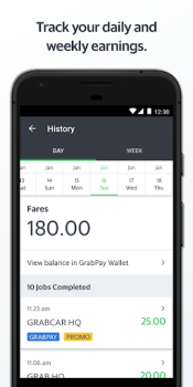 تحميل Grab Driver: App for Partners الخرائط والملاحة لنظام أندرويد لقطة شاشة 4