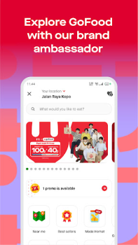 تحميل Gojek - Transportasi & Makanan يسافر لنظام أندرويد لقطة شاشة 3