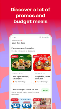 تحميل Gojek - Transportasi & Makanan يسافر لنظام أندرويد لقطة شاشة 4