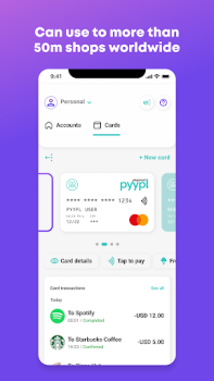 تحميل Pyypl - it’s your money المالية لنظام أندرويد لقطة شاشة 3