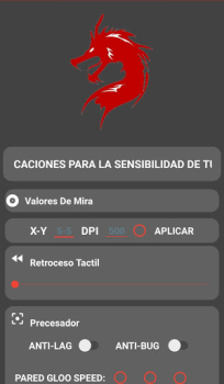 تحميل MACRO MSI - SENSIBILIDAD PRO وسائل الترفيه لنظام أندرويد لقطة شاشة 2