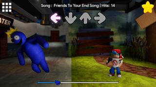 تحميل Rainbow Friends FNF Mod موسيقى لنظام أندرويد لقطة شاشة 2