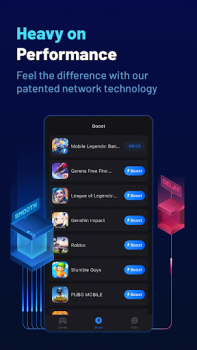 تحميل GearUP Game Booster: تأخير أقل أدوات لنظام أندرويد لقطة شاشة 3
