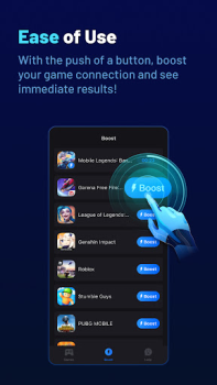 تحميل GearUP Game Booster: تأخير أقل أدوات لنظام أندرويد لقطة شاشة 5