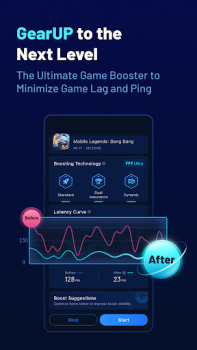 تحميل GearUP Game Booster: تأخير أقل أدوات لنظام أندرويد لقطة شاشة 6
