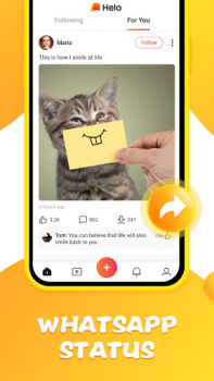 تحميل Helo - Humor and Social Trends الاجتماعية لنظام أندرويد لقطة شاشة 3