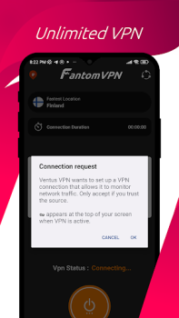 تحميل Fantum VPN - Fast, Secure VPN أدوات لنظام أندرويد لقطة شاشة 3